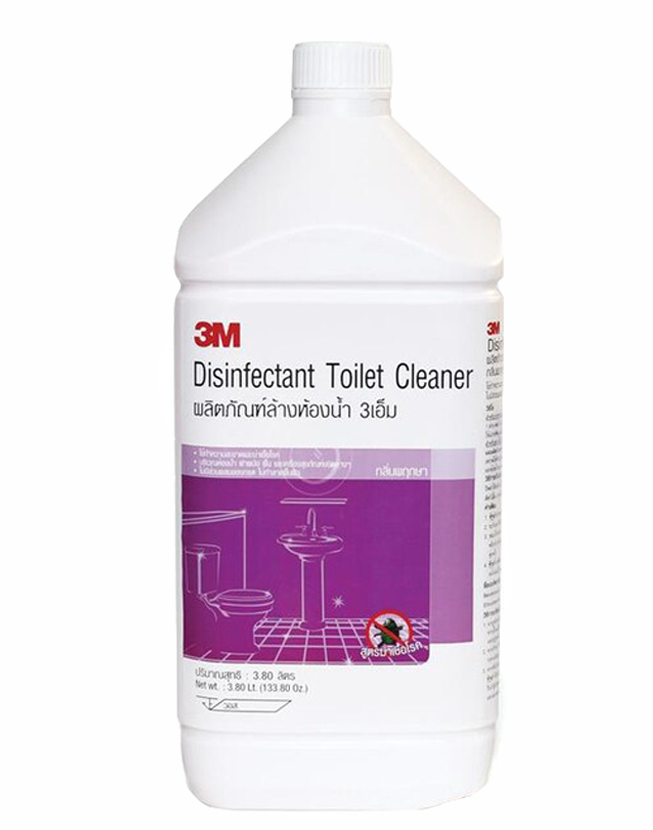 3M  Disinfectant Toilet Cleaner Floral ผลิตภัณฑ์ล้างห้องน้ำฆ่าเชื้อโรค 3เอ็ม กลิ่นพฤกษา 